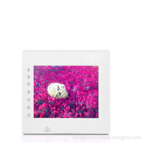 7-inch Digital Photo Frame with Motion Sensor, Supports 1,080P, Easy to Fix on All Display Shelf